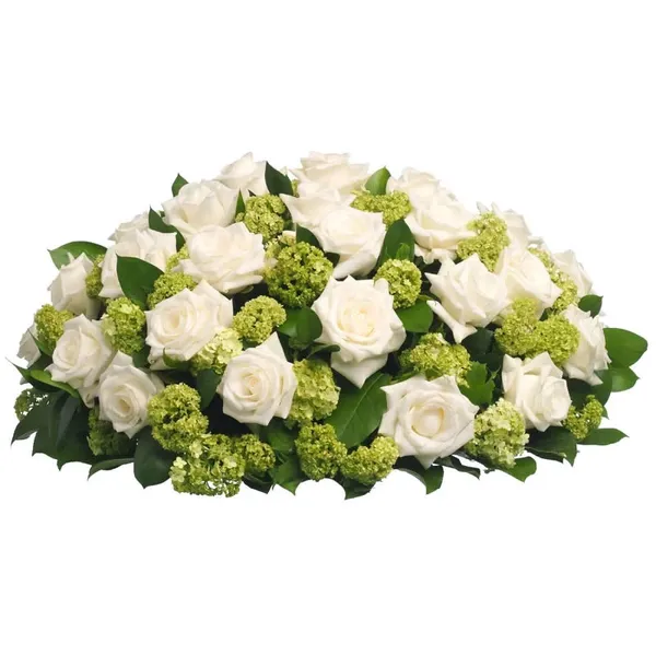 Humble funeral spray
