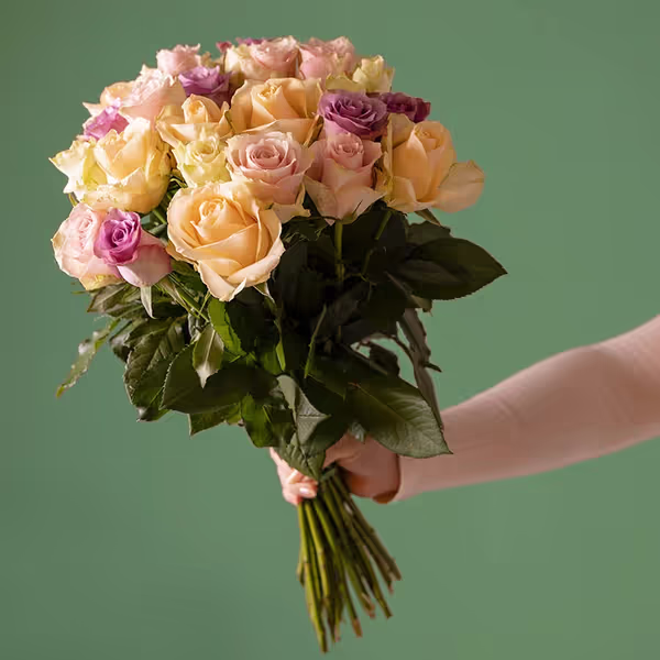 Pastel roses